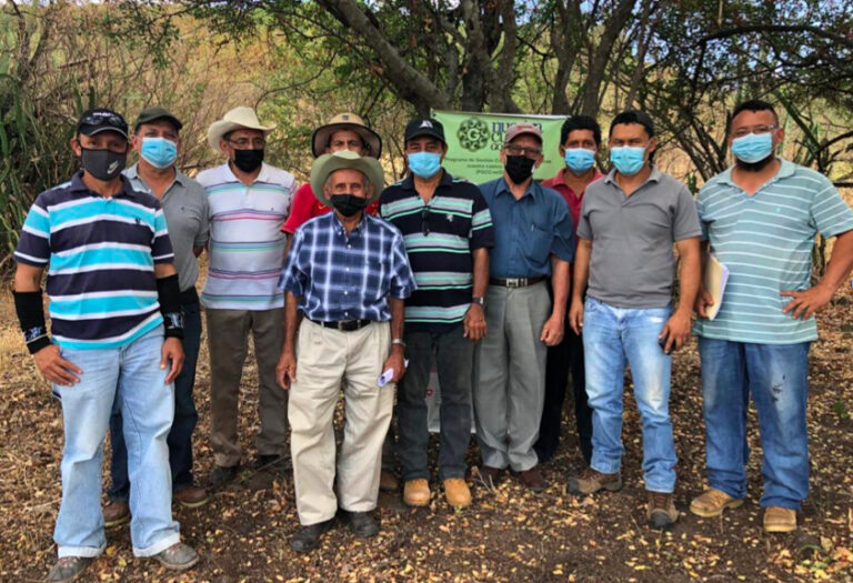 Junta Directiva de la caja rural Fe y Esperanza de la comunidad de Santa Lucia, Aldea El Picacho, Municipio de Goascorán, departamento de Valle, Honduras