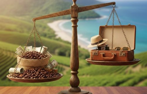 BALANZA COMERCIAL TURISMO VS CAFE