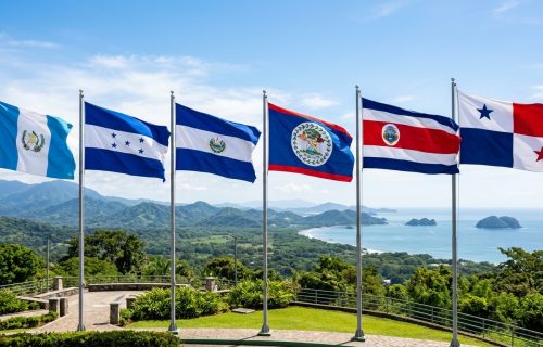 BANDERA S DE CENTROAMERICA