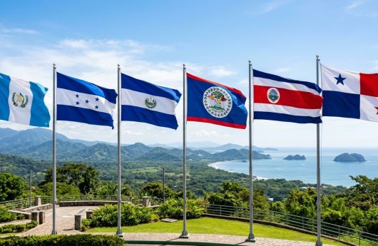 BANDERA S DE CENTROAMERICA