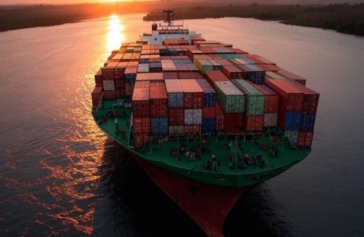 BARCO CON CONTENEDORES