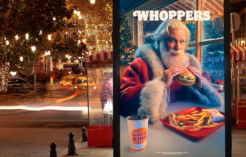 Burger King campaña navidad