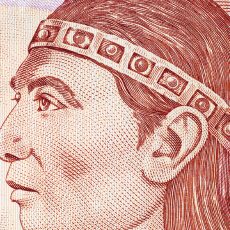 Lempira (Lenca ruler) portrait from Honduran money