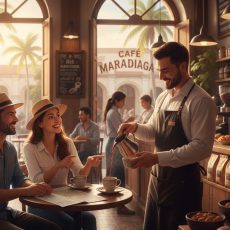MESERO EN CAFETERÍA