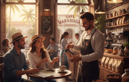 MESERO EN CAFETERÍA