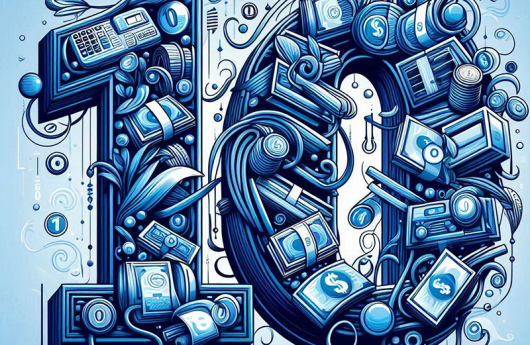 NUMERO 10 FINANCIERO AZUL