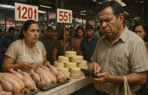 QUESO Y POLLO SUBE DE PRECIO