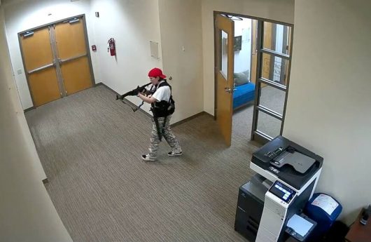Imagen del tiroteo en escuela de Nashville