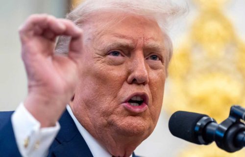President Donald Trump speaks during a Mexican Border Defense Medal presentation in the Oval Office of the White House, Monday, Dec. 15, 2025, in Washington. (AP Photo/Alex Brandon)