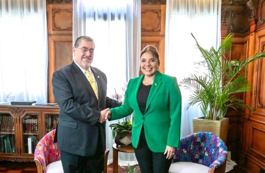 Xiomara Castro en Guate
